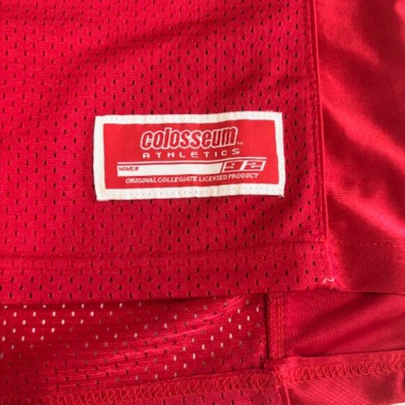 Vintage Ohio State Buckeyes Football Jersey #10 Smith Colosseum Athletics Red L - Picture 5 of 7